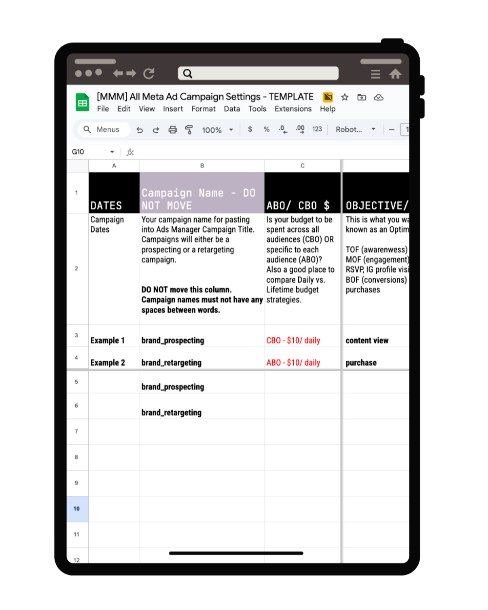 The Fashion Brand Owner's Meta Ads Planner