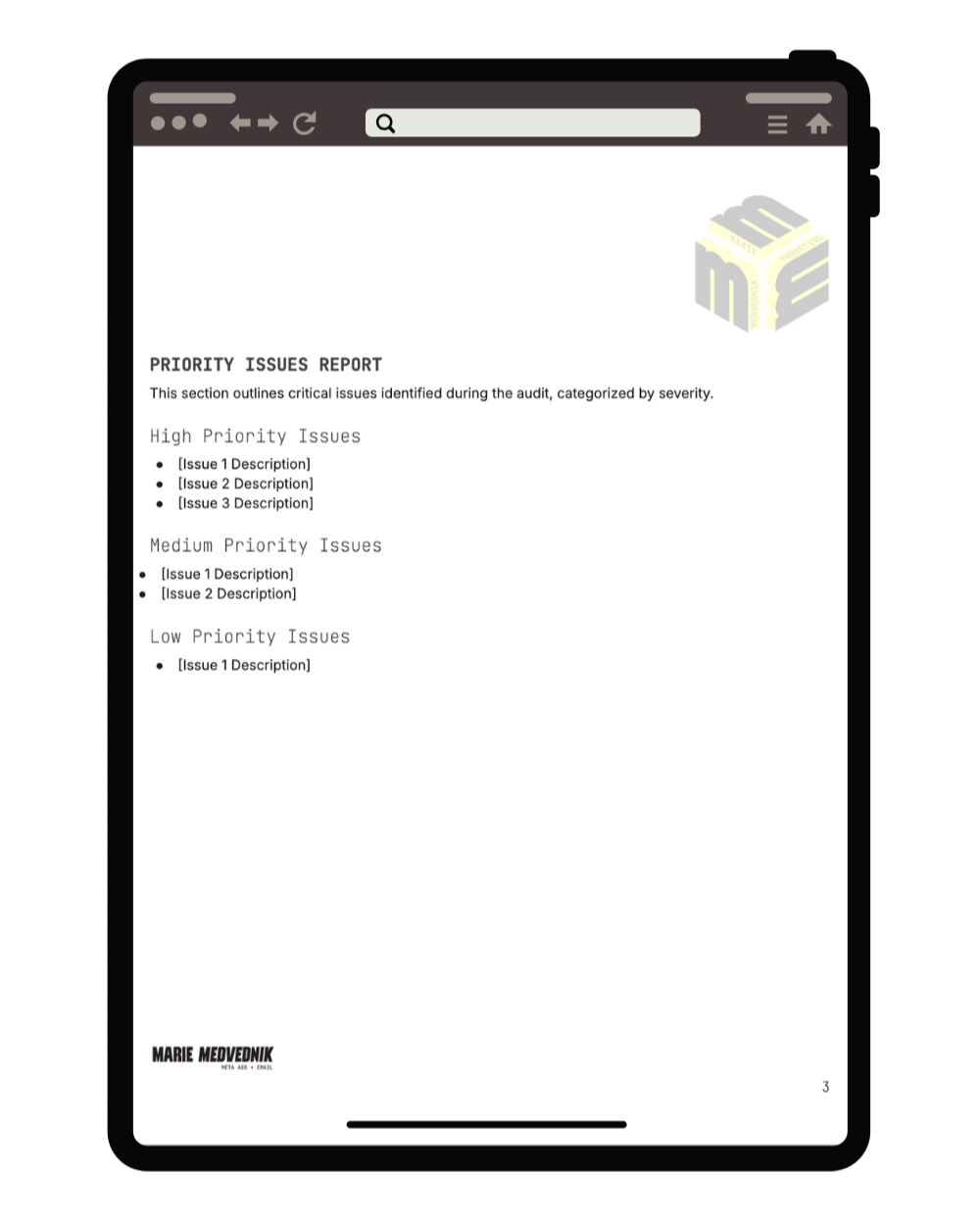Meta Account Audit