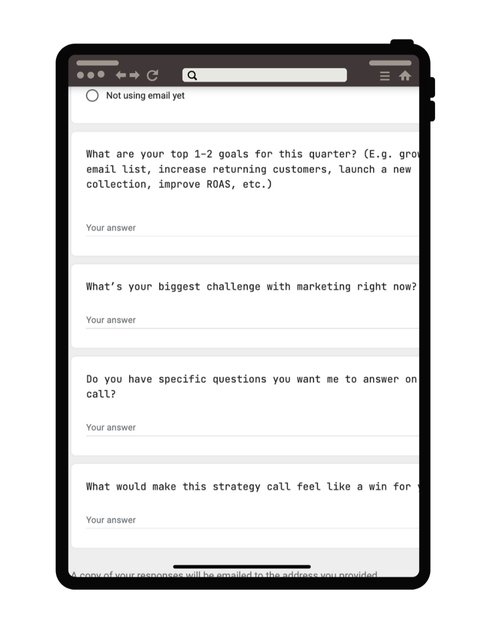 One-time Strategy Support
