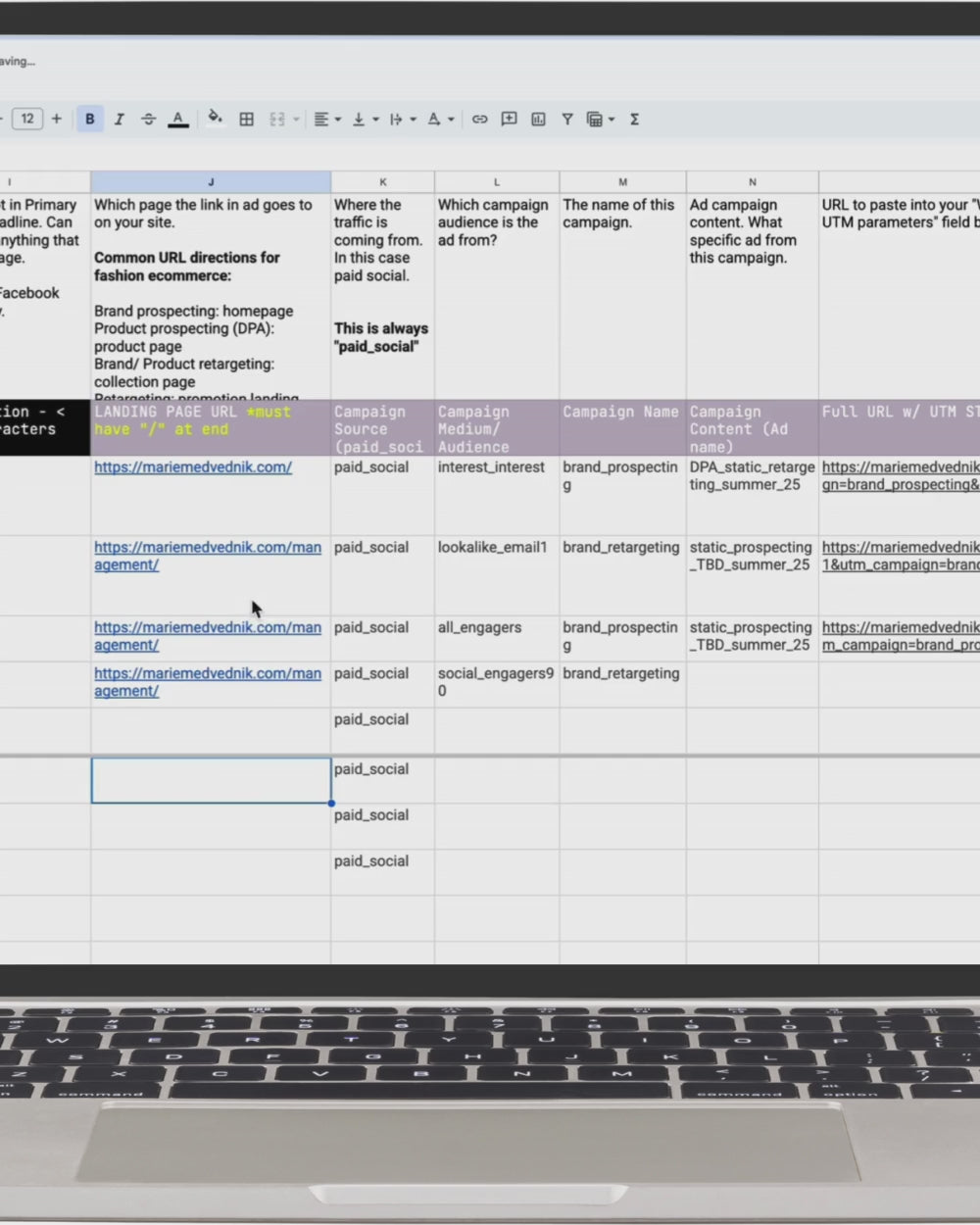 The Fashion Brand Owner's Meta Ads Planner